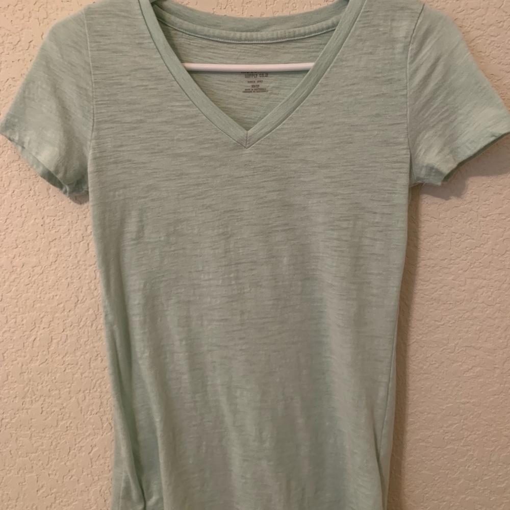 Mossimo mint v neck